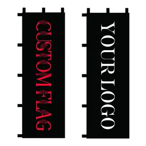 Prodotto promozionale all'ingrosso 3M 3.5M 5M 7M Nobori Flag Pole espositore Outdoor Inndoor pubblicità bandiere Nobori personalizzate