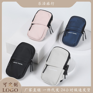 Manguito Deportivo para Correr, Unisex, Ligero, Impermeable, para Deportes al Aire Libre, en Negro, Rosa y Azul, de Poliéster - Product Image 5