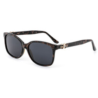 Lunettes de soleil de luxe en acétate pour femmes, protection UV400, tendance, personnalisables, vente en gros