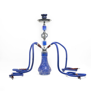 Top qualité 2 3 4 tuyaux peinture verre narguilé narguilé completo Shisha tuyau Chicha Cachimba Pipa acrylique artisanat décoration - Product Image 2