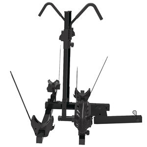 Porte-vélos à <span class=keywords><strong>attelage</strong></span> avec fonction de verrouillage, <span class=keywords><strong>montage</strong></span> facile avec <span class=keywords><strong>attelage</strong></span> de 2 pouces, porte-vélos pliable pour 4 vélos, porte-vélos pour voiture - Product Image 1