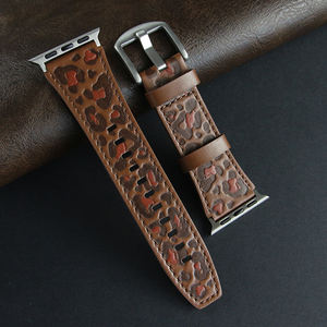 Correa de <span class=keywords><strong>Reloj</strong></span> Lionorm Personalizada con Estampado de Leopardo Elegante de 46 mm y 49 mm para <span class=keywords><strong>Reloj</strong></span> <span class=keywords><strong>iPhone</strong></span>, Correa de Cuero para <span class=keywords><strong>Mujer</strong></span> para <span class=keywords><strong>Reloj</strong></span> <span class=keywords><strong>Apple</strong></span> - Product Image 4