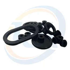 LongCheng High Quality Custom Moulded Rubber Grommet With Bulkhead