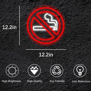 No Smoking Letreros Neon LED dimmable USB powered ambient <b>light</b> store <b>window</b> decoration <b>light</b> street indicator <b>light</b> Customized - Product Image 1