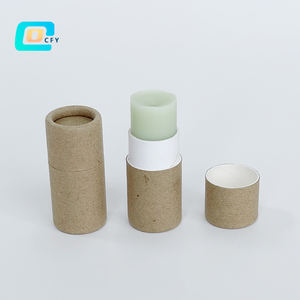 Envase Ecológico Biodegradable Personalizado para Desodorante en Barra, Tubo de Papel Retráctil de 0.2 oz para Bálsamo Labial, Perfume o Polvo Suelto - Product Image 4