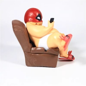 <span class=keywords><strong>Statuetta</strong></span> in PVC Co-brandizzata <span class=keywords><strong>Marvel</strong></span> Little Fat Guy Kingdom 014, Ornamento Trendy GK per Regali di Maternità Ispirati all'Animazione Occidentale - Product Image 2