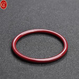 Bracelet CHILANG tendance en pierre de cinabre or violet, largeur 6 mm - Personnalisable, source directe d'usine, cadeau unisexe, bijoux tiers - Product Image 2