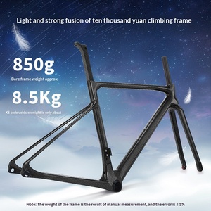 Bicicleta de <span class=keywords><strong>Carretera</strong></span> <span class=keywords><strong>SAVA</strong></span> Ultraligera de 24 Velocidades, de Fibra de Carbono Starship, con Frenos de Disco Hidráulicos de Competición, Bicicleta de Carreras para Adultos - Product Image 3