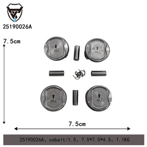 Tự động Bộ phận động cơ xe <span class=keywords><strong>Piston</strong></span> STD với vòng và pin OEM 25190026 cho Chevrolet Cobalt 1.5 - Product Image 3