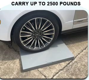 38 "x 18" x 3 "प्लास्टिक आउटडोर condenser उपकरण विरोधी कंपन पैड - Product Image 3