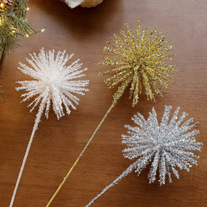 Decorazioni Natalizie Glitterate 3D, Punte e Spruzzi Dorati per <span class=keywords><strong>Albero</strong></span> di Natale, Stelle Scintillanti Decorative - Product Image 3