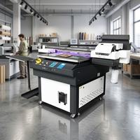 Mesin Printer UV Flatbed Versijet 9060 3 Head XP600 untuk Cetak Casing Ponsel, Akrilik, Kaca, dan Berbagai Material