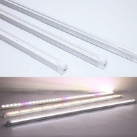 Barre de lumière LED pour culture de plantes, 2FT 4FT 120 CM 36W, spectre complet, éclairage supplémentaire pour plantes d'intérieur et semis