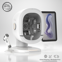Analyseur de peau 3D AI avec écran tactile 15,6 pouces pour l'analyse des rides, de la pigmentation, de l'acné et du cuir chevelu, test d'hydratation, adapté aux salons