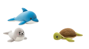 Juguete de Peluche para Perro con Sonido de Animales Marinos Personalizado - Diseños de Peces, Pulpos, Leones Marinos y Delfines para Juego Interactivo y Entretenimiento de Mascotas - Product Image 2