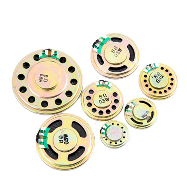 Speaker Small Horn 8 Ohms 0.5 Watts Speaker 0.5W 8R Toy Diameter 20/23/28/30/36/40/50mm
