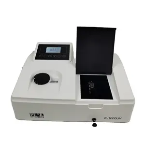 Espectrofotómetro Digital Visible UV para laboratorio, Banco de instrumentos económico