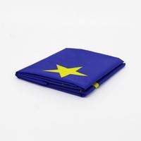 En stock – Drapeau 3x5 pieds en polyester 100 %, style volant, double face, fait main, certifié EN-71 AZO FREE, tailles personnalisées, correspondance des couleurs Pantone