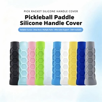 Poignée de raquette de pickleball en silicone antidérapante prête à être expédiée, accessoires de grip de tennis
