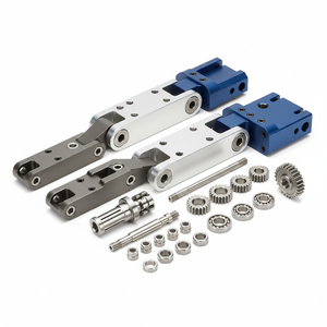 Service d'usinage CNC de précision de qualité supérieure, composants robotiques en plastique et aluminium pour équipements industriels - Product Image 2
