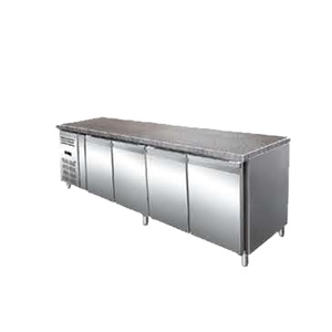 เคาน์เตอร์50% ในครัว Victory ที่ทำจากสเตนเลสสตีลสำหรับทำพิซซ่าที่ทำจากสเตนเลสสตีลสำหรับทำสแน็กบาร์และแล็บ - Product Image 1