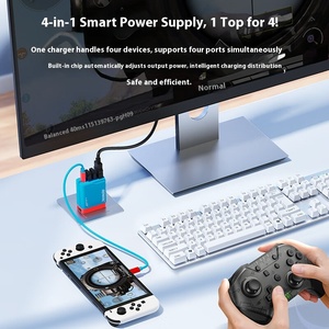 Station d'accueil chargeur adaptateur OLED Portable pour Nintendo pour accessoires de jeu Switch avec <span class=keywords><strong>GaN</strong></span> pour Console NS - Product Image 3