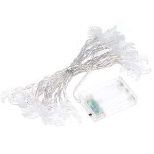 Guirlande lumineuse <span class=keywords><strong>LED</strong></span> NST étoiles et lunes, décoration <span class=keywords><strong>de</strong></span> Noël intérieure, 3m, alimentation par batterie rechargeable, IP20, matériau en cuivre, 2700K, lumière douce et chaude - Product Image 6