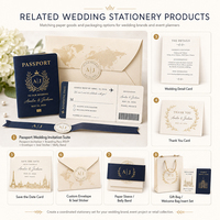 Boîte rigide de luxe SHINY avec revêtement doux au toucher, invitation pour passeport et papier de soie personnalisé pour un rituel d'ouverture élégant