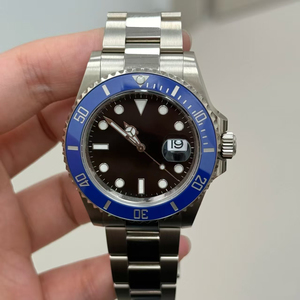 Bán Buôn Sang Trọng Tự Động Submarinees Cơ Khí Đồng Hồ Với Sapphire Pha Lê 3285 Phong Trào Cơ Khí Đồng Hồ Cho Nam Giới - Product Image 2