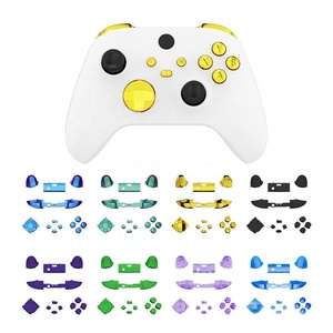 Accesorios para Juegos, Botones de Repuesto Completos con Símbolos para el Control de Xbox Series X S, Incluyen Botones de Giro, Gatillo, D-pad, ABXY - Product Image 1