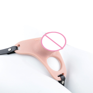 <span class=keywords><strong>FTM</strong></span> <span class=keywords><strong>Packer</strong></span>, realista, suave, cómodo, mujer a hombre perfecto para equipo de embalaje, Correa hueca de silicona en consolador fábrica al por mayor - Product Image 5