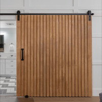 Système de portes coulissantes en bois pour l'aménagement intérieur, vente en gros, directement de l'usine