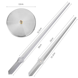 Aguja <span class=keywords><strong>de</strong></span> cuarzo para decoración del hogar, pegatina <span class=keywords><strong>de</strong></span> espejo acrílico <span class=keywords><strong>adhesivo</strong></span> 3D DIY, <span class=keywords><strong>reloj</strong></span> <span class=keywords><strong>de</strong></span> <span class=keywords><strong>pared</strong></span>, 17-47 pulgadas - Product Image 5
