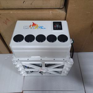 Climatiseur <span class=keywords><strong>de</strong></span> <span class=keywords><strong>stationnement</strong></span> pour camion 12/24V à ventilateur unique, nouvelle technologie, compresseur à double spirale et ventilateur, évaporateur en cuivre grande surface - Product Image 5