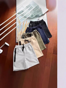 Nuovi <span class=keywords><strong>Pantaloncini</strong></span> Sportivi Casual da Uomo Estate 2024, 100% Cotone, Multicolore, in Velluto a Coste, con Zip Frontale Adesiva - Product Image 4