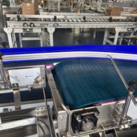 Chaîne à lames en acier inoxydable pour convoyeur de bouteilles d'eau, avec produit stable pour le remplissage de bouteilles PET, opérations de ligne d'emballage