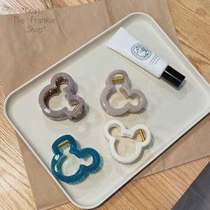 Pince à cheveux vintage ajourée pour femme, style demi-pince, collection automne-hiver - Product Image 2