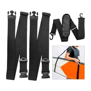 Correa de hombro para transporte, cinturón de bolsa de transporte ajustable para <span class=keywords><strong>surf</strong></span> y tabla de <span class=keywords><strong>paddle</strong></span> con accesorios de ganchos de Metal - Product Image 1