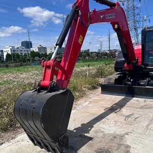 Mini-excavatrice sur chenilles Yanmar ViO80 de 8 tonnes utilisée par les entrepreneurs et pour une utilisation quotidienne sur chantier. - Product Image 2