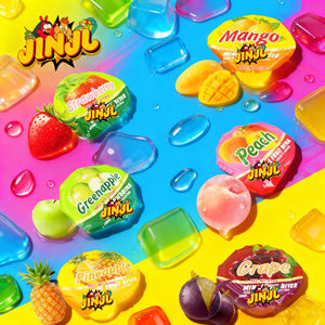 Fabricant de bonbons <span class=keywords><strong>chinois</strong></span> en gros, <span class=keywords><strong>gelée</strong></span> de fruits aromatisée, collations halal <span class=keywords><strong>pour</strong></span> enfants, thème Noël et Halloween - Product Image 3