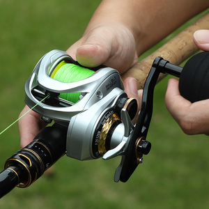 รอกเบทคาสติ้ง <span class=keywords><strong>LINNHUE</strong></span> OEM TDC2000 ระบบเบรกคู่แบบนุ่มนวล แรงต้านสูงสุด 16 กก. รอกเบทคาสติ้งแบบโปรไฟล์ต่ำ - Product Image 2