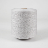 Wholesale 41NM Single-Colored Blended Yarn | 57% Cotton, 24% Linen, 19% Polyester Filament, for Knit Sweaters & Socks