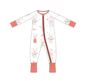 Grosir baju anak-anak desain terbaru pakaian anak laki-laki anak perempuan bayi butik kelinci merah Paskah