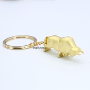 Wall Street Bronzo Bull <span class=keywords><strong>Portachiavi</strong></span> - Product Image 4