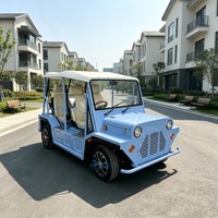 Prix de gros pour la vente de bus/autocar électrique de tourisme personnalisé, style Jeep classique, avec système de freinage à disque sur les quatre roues
