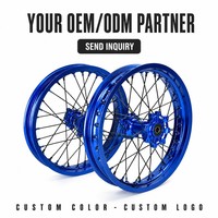 Ensemble de roues avant et arrière 21 18 pouces, jantes en aluminium CNC pour Surron Light Bee Ultra Bee Talaria Sting R, pièces de moto électrique, E-Bike