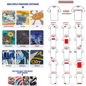 เสื้อยืดผู้ผลิตขายส่ง เสื้อยืดเปล่าไม่มีโลโก้ เสื้อยืดผ้าฝ้ายเรียบๆ สกรีนโลโก้ เสื้อยืดลายกราฟิก - Product Image 5