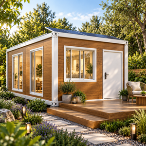 Casa Contenedor Moderna para Exteriores, Casa Prefabricada de Madera con Ventana y Puerta para Jardín - Product Image 6