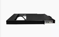 Commutateur KVM 1port /4ports/8ports/16ports 1U monté en rack avec pavé tactile + souris VGA support USB + PS2 OSD menu KVM tiroir