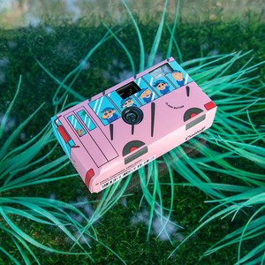 Boîte et autocollant couleur personnalisés, appareil photo jetable noir pour usage domestique, pellicule couleur ISO400 C41, appareil photo manuel - Product Image 5